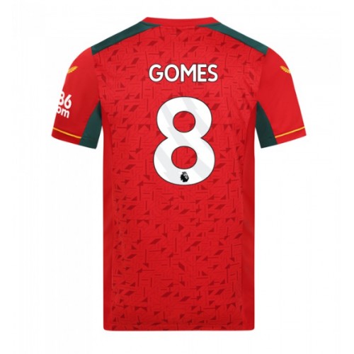 Dres Wolves Joao Gomes #8 Gostujuci 2023-24 Kratak Rukav